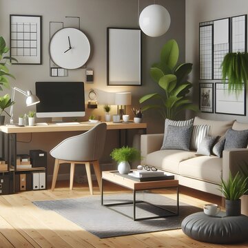 Small Office Interior Idea,