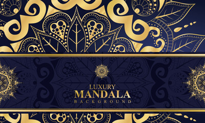 poster, cover, Luxury mandala background with golden arabesque pattern arabic islamic east style.decorative mandala for print, poster, cover, brochure, flyer, banner