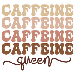 Retro Coffee Quotes Design, Quotes About Coffee, Vintage Coffee Quotes Design, Coffee Quotes Quality Design,  Coffee is my therapy