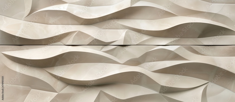 Poster this close-up shot showcases a detailed pattern on ceramic wall tiles. the design is a fusion of dev
