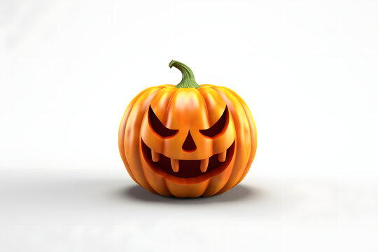 3d Pumpkin  Halloween Elements Cartoon