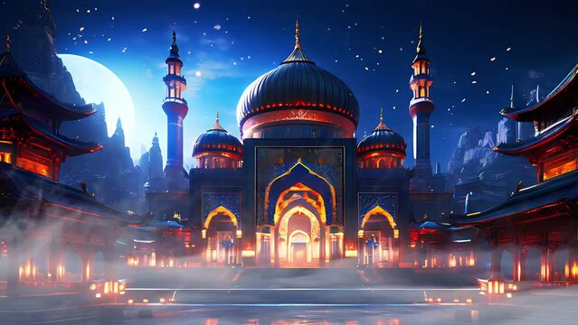 Radiance of Ramadan Nights in Mosques