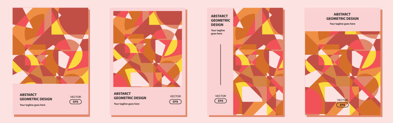 Professional Geometric Abstract design template