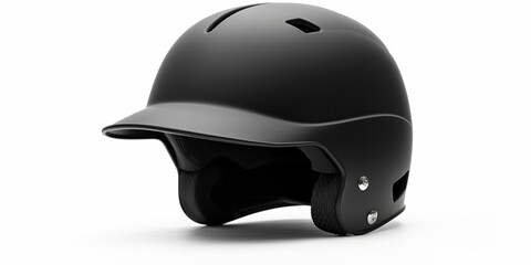 Professional baseball helmet , Runic batting helmet black.