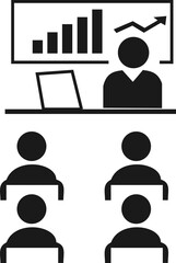 Business Presentation Icon 