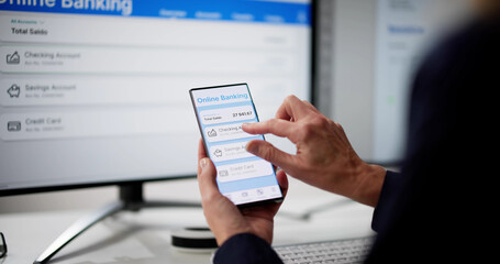 Online Bank E-Commerce Geldüberweisung 2