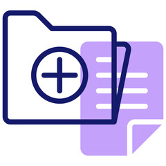 Obraz premium folder in zeline