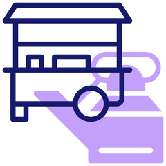 food cart in zeline © Mamang