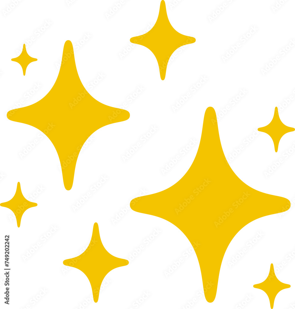 Wall mural star shine filler