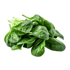 Spinach isolated on transparent background