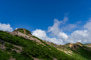 初夏の安達太良山