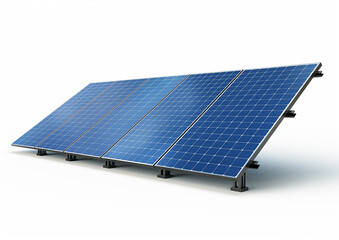 solar panel panel on a white background
