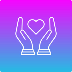 Obraz premium Charity Icon