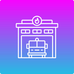Firefighter Garage Icon