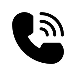 phone in solid style