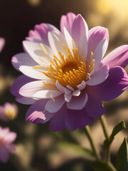 A photo of very beautiful spring flower Generative AI