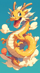 Obraz premium Dragon Mascot