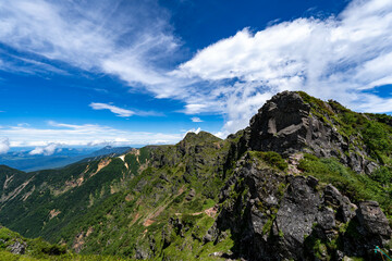 Fototapeta na wymiar 夏の横岳