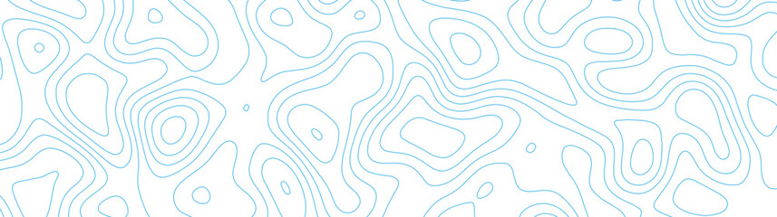 Abstract blue topography vector background. Topographic map. Geographic mountain relief. counter map wavy line paper textrue. grid curve line abstract vector illustration .