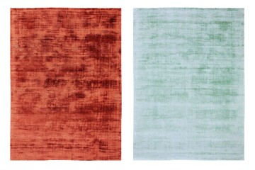 Fototapeta premium decorative rug for the interior isolated on white background, home decor, 3D illustration, cg render