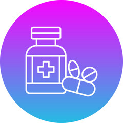 Fototapeta premium Drugs Icon