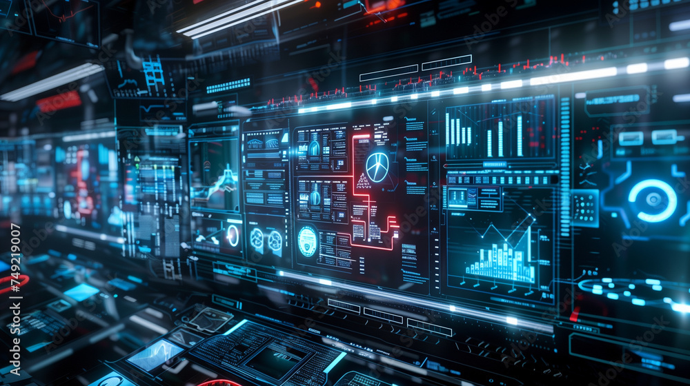 Poster futuristic cyber security server, modern digital data protection secure networking, cyber tech backg