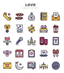 Love Icon Bundle 25 Icons for Websites and Apps