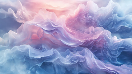 abstract 3D wavy background.