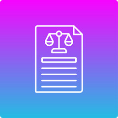Legal Document Icon