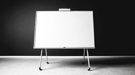 An image of a magnetic whiteboard