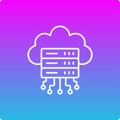 Cloud Server Icon
