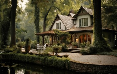 a perfect house; modern when may; elegant Bohemian; rustic mid c