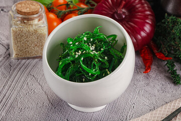 Asian vegan cuisine Chukka salad