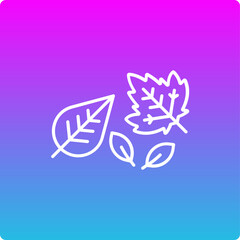 Autumn Tree Leafs Icon
