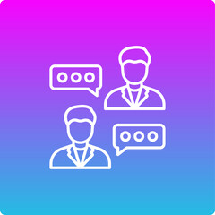 Obraz premium Chatting Icon