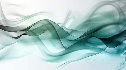 Fototapeta premium abstract 3D wavy background.