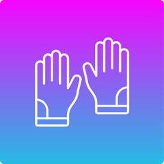 Obraz premium Gloves Icon