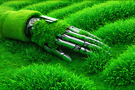 Green technology conceptual design robotic hand