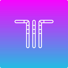 Plastic Straw Icon