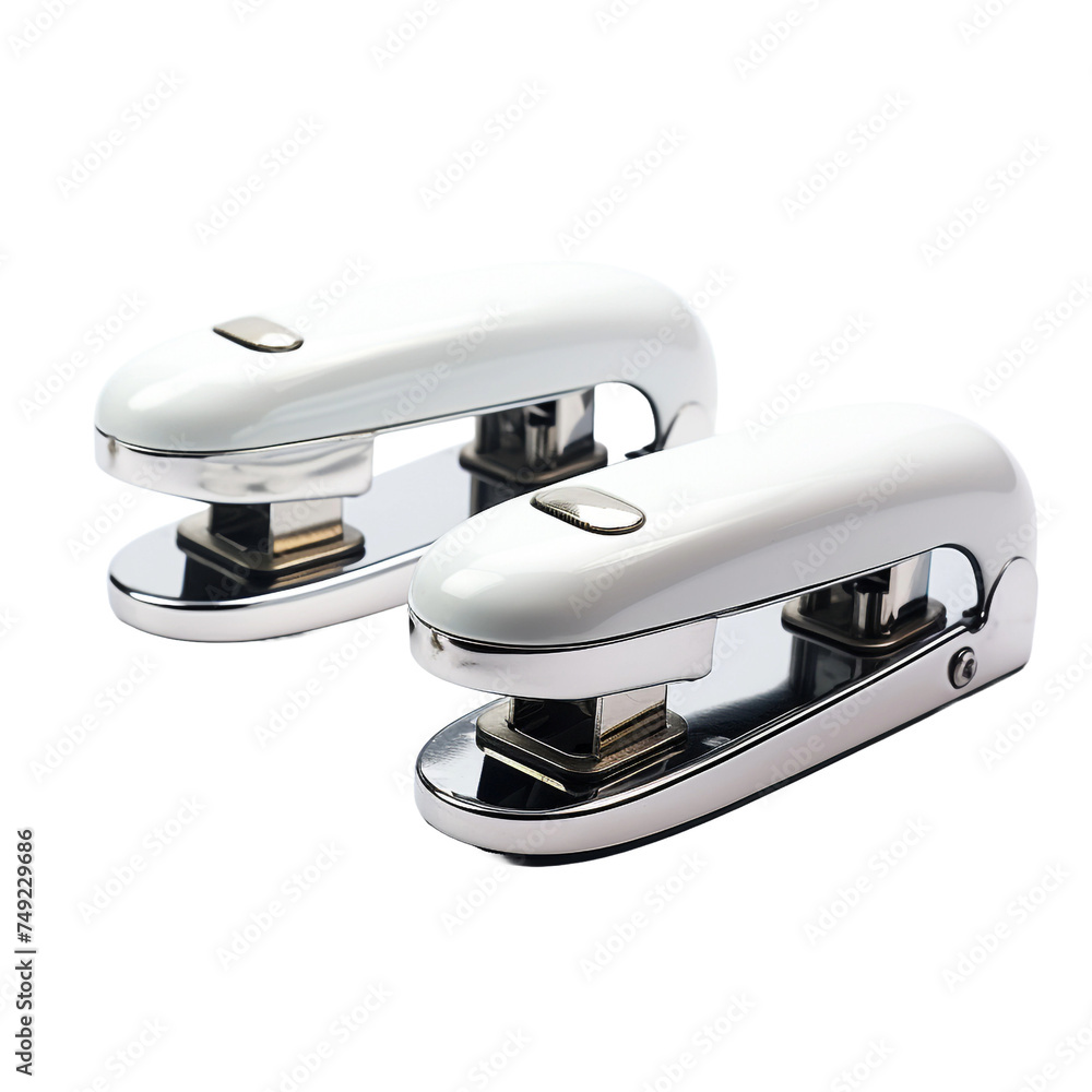 Poster stapler isolated on transparent background