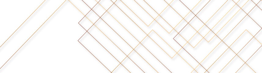 abstract golden squre stock ceramic brick tile wall. stock line texture and seamless pattern. Grid lines for composing decorated. llustration for retro, paper, textile, decoration. white in backdrop.  - obrazy, fototapety, plakaty