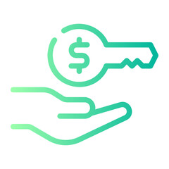 opportunity gradient icon