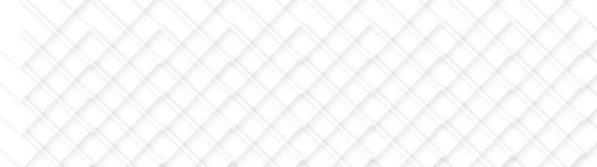 Abstract white square shape with futuristic concept background. Minimal geometric white light background abstract design. Vector abstract graphic design Banner Pattern background web template.