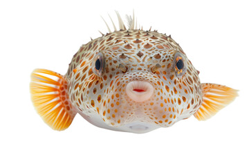 Pufferfish isolated on transparent background