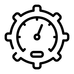 productivity line icon
