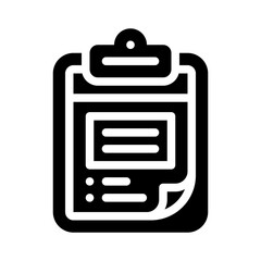tasks glyph icon