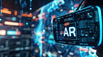 ar augmented reality with text AR