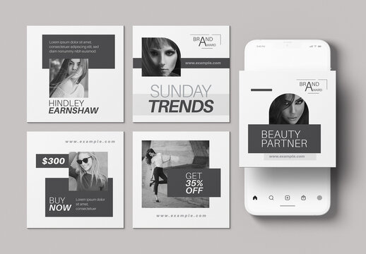 Fashion Social Media Post Template