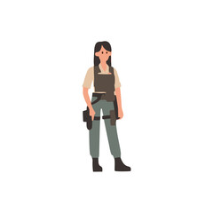 soldier pose with defense day combat goggles defense