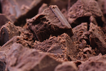 Сlose up of chocolate